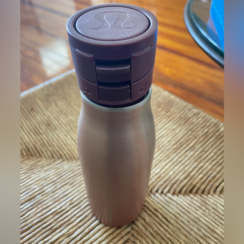 Lululemon pink stainless  Steel Water Bottle, 16 oz